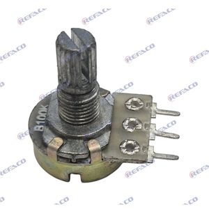 ولوم مونو سوزنی REFACO _VOLUME MONO L=15 <30mV 100KOHM FIBER WITHOUT STOPPER WH148-1A-2-15V B100K