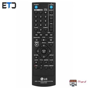 کنترل دی وی دی ال جی LG DVD HDD AKB35914501