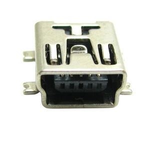 کانکتور مادگی مینی USB مدل B صاف SMD
