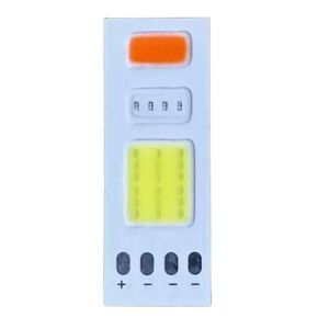 چیپ LED COB هدلایت 15W سه رنگ سفید/آبی/صورتی