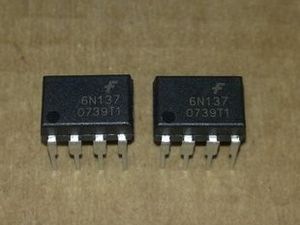 6N137 – DIP مشکی