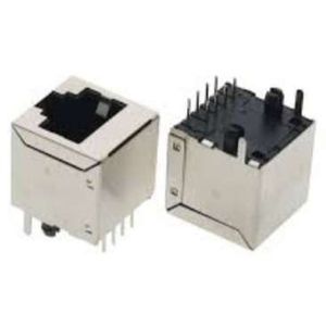 سوکت شبکه مادگی RJ45 فلزی ایستاده