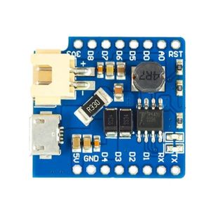 شیلد شارژ باتری لیتیومی 1 آمپر برد Wemos D1 Mini
