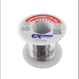 سیم لحیم 0.4 میلی متر 100 گرم SMD ASAHI ساخت مالزی