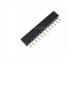 پین هدر 1x40 مادگی صاف فاصله پایه 1.27 میلیمتر (کد7)