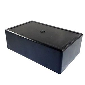 جعبه پلاستیکی 19x12x6 سانتی متر مشکی مدل امید