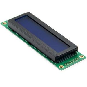 LCD 2*20 آبی پایه کنار