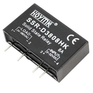 رله حالت جامد 3 - 24 ولت DC مدل SSR-3808HK 8A