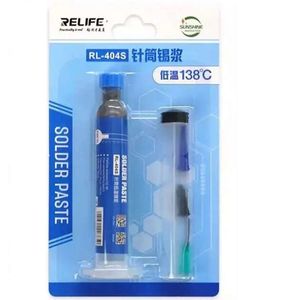 خمیر قلع سرنگی RELIFE با دما ذوب 138 درجه مدل RL-404S