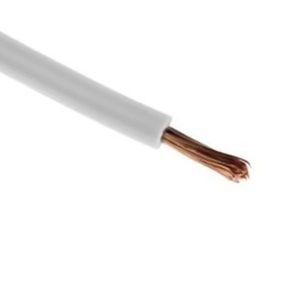 سیم نسوز سیلیکونی افشان سفید سایز 0.75mm