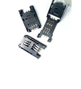 سوکت سیم کارت درب دار6pin