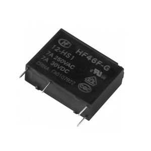 رله 24 ولت تک کنتاکت 7 آمپر 4 پین HONGFA HF46F-G/12-HS1