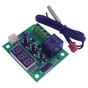 ماژول ترموستات دیجیتال XH-W1209 به همراه نمایشگر و کلید کنترلی