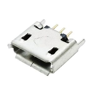 کانکتور مادگی میکرو USB ایستاده
