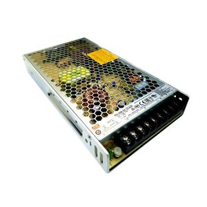 تغذیه سوئیچینگ فلزی 24 ولت 8.8 آمپر MeanWell LRS-200-24