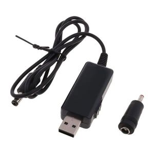 کابل USB افزاینده ولتاژ 5 به 9 و 12 ولت با نمایشگر