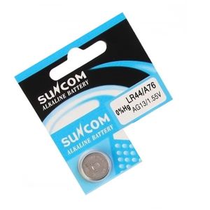 باتری ساعتی مدل LR44-A76 برند Suncom