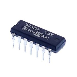 آی سی گیت NAND شماره 74ALS00 بازسازی شده