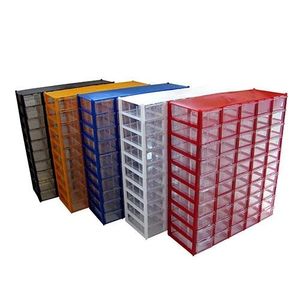 جعبه 50 خانه با جدا کننده الوان