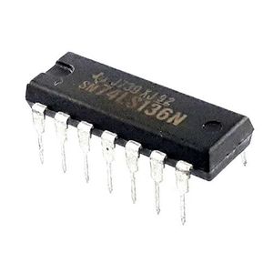 آی سی گیت XOR شماره SN74LS136N