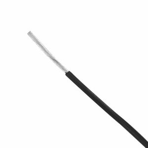 سیم نسوز سیلیکونی افشان قلع اندود مشکی سایز 0.25mm