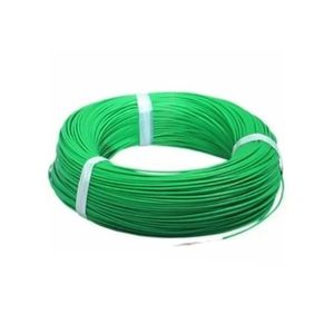 سیم نسوز سیلیکونی افشان قلع اندود سبز سایز 0.35mm