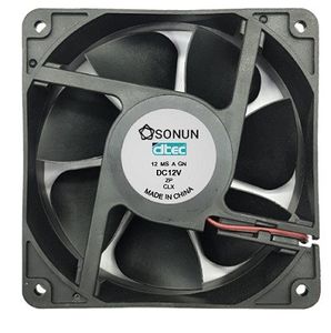 FAN 12×12 12V 3.8CM بوشی