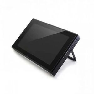 نمایشگر رنگی 7 اینچ IPS 1024*600 با تاچ خازنی و ورودی HDMI مدل H محصول Waveshare کیس دار