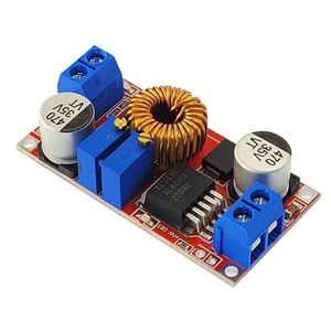ماژول مبدل DC به DC کاهنده 32-1.25 ولت 5 آمپر XL4015 با کنترل شارژ باتری