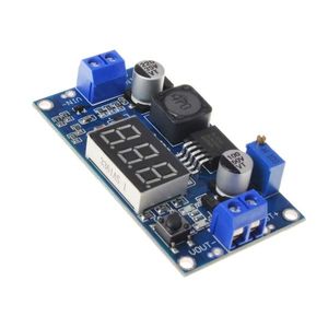 ماژول مبدل DC به DC افزاینده 35-4 ولت 2.5 آمپر XL6009 / LM2577 با نمایشگر ولتاژ