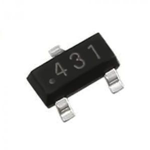 آی سی مرجع ولتاژ TL431 SMD پکیج SOT-23