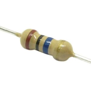 مقاومت 10 مگا اهم 1/4 وات 5 درصد
