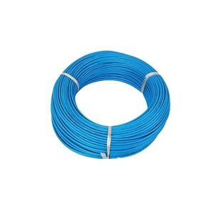 سیم نسوز سیلیکونی افشان آبی سایز 4mm