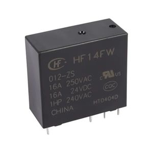 رله 12 ولت 16 آمپر 8 پین برند HONGFA مدل HF14FW/012-ZSPT