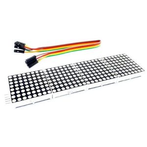 ماژول نمایشگر دات ماتریس 32*8 تک رنگ با تراشه MAX7219