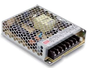 تغذیه سوئیچینگ فلزی 24 ولت 4.2 آمپر MeanWell LRS-100-24