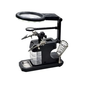گیره مونتاژ و پایه هویه ذره بین دار TE-803
