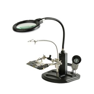 گیره مونتاژ و پایه هویه ذره بین دار TE-802