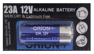 باتری ریموت آلکالاین 12 ولت سایز 23A اوریون ORION 12V 23A