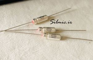 خازن تانتال نظامی 100 میکرو فاراد 35 ولت از نوع Wet CA30-K ساخت Topdiode
