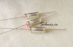 خازن تانتال نظامی 220 میکرو فاراد 35 ولت از نوع Wet CA30-K ساخت Topdiode