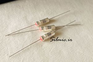خازن تانتال نظامی 50 میکرو فاراد 40 ولت از نوع Wet CA30-K ساخت Topdiode