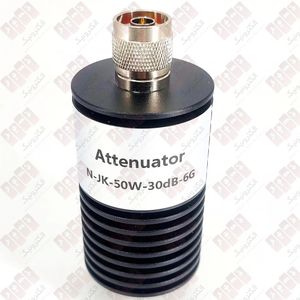اتنیتور 50 وات 30dB 6GHz دو سر N مدل N-JK