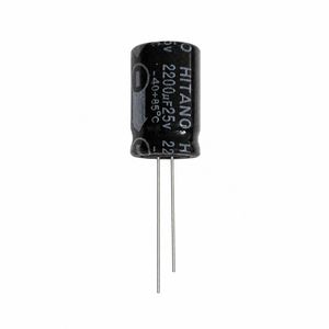 خازن الکترولیتی 2200μF-25V