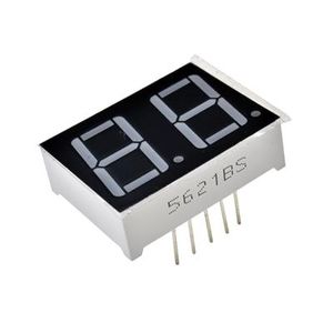 7SEGMENT DISPLAY 2DIGIT COMMON ANODE 19*25 RED 10PIN