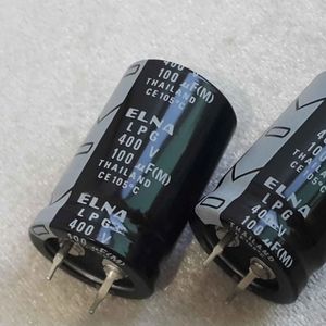 خازن الکترولیتی 100 میکرو فاراد 400 ولت (C100uF400V) تایلندی - Nexonix