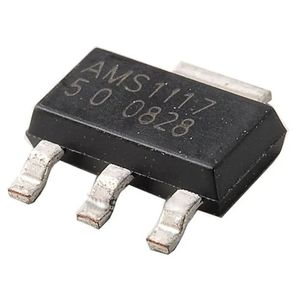 رگولاتور LDO 5 ولت 1 آمپر AMS1117-5v با پکیج SOT-223 - Nexonix