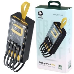 پاوربانک 20000 گرین لاین مدل TRANSPARENT PRO