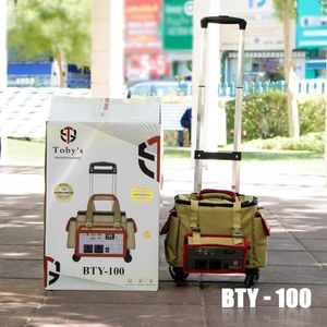 پاوربانک چندکاره توبیز مدل BTY-100 با اینورتر 500W و چراغ کمپینگ