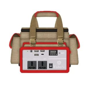 پاوراستیشن چندکاره توبیز مدل BTY-50 با اینورتر 500W و چراغ کمپینگ